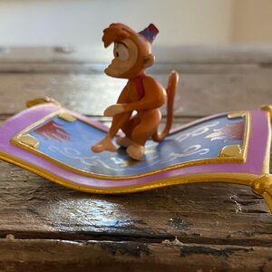 Disney Aladdin Abu Magic Carpet PVC Figure © Disney Indonesia Vintage Mini Toy